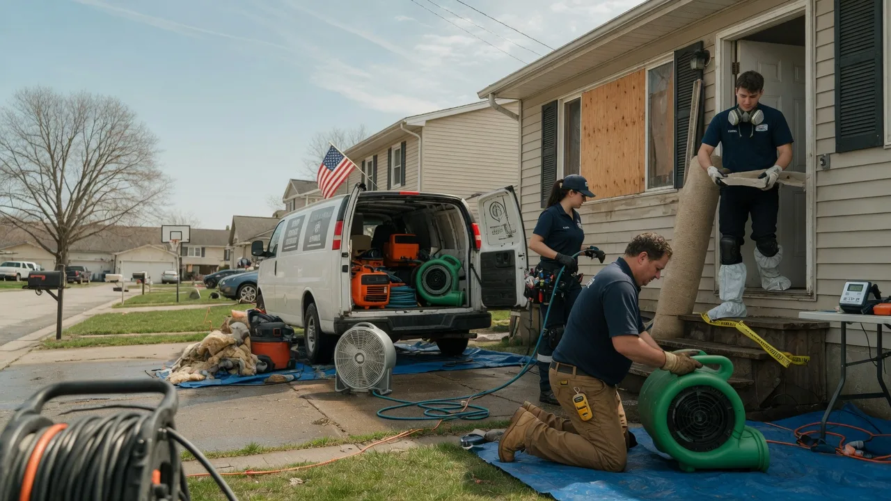 Water Damage Restoration in Oregon, IL near me